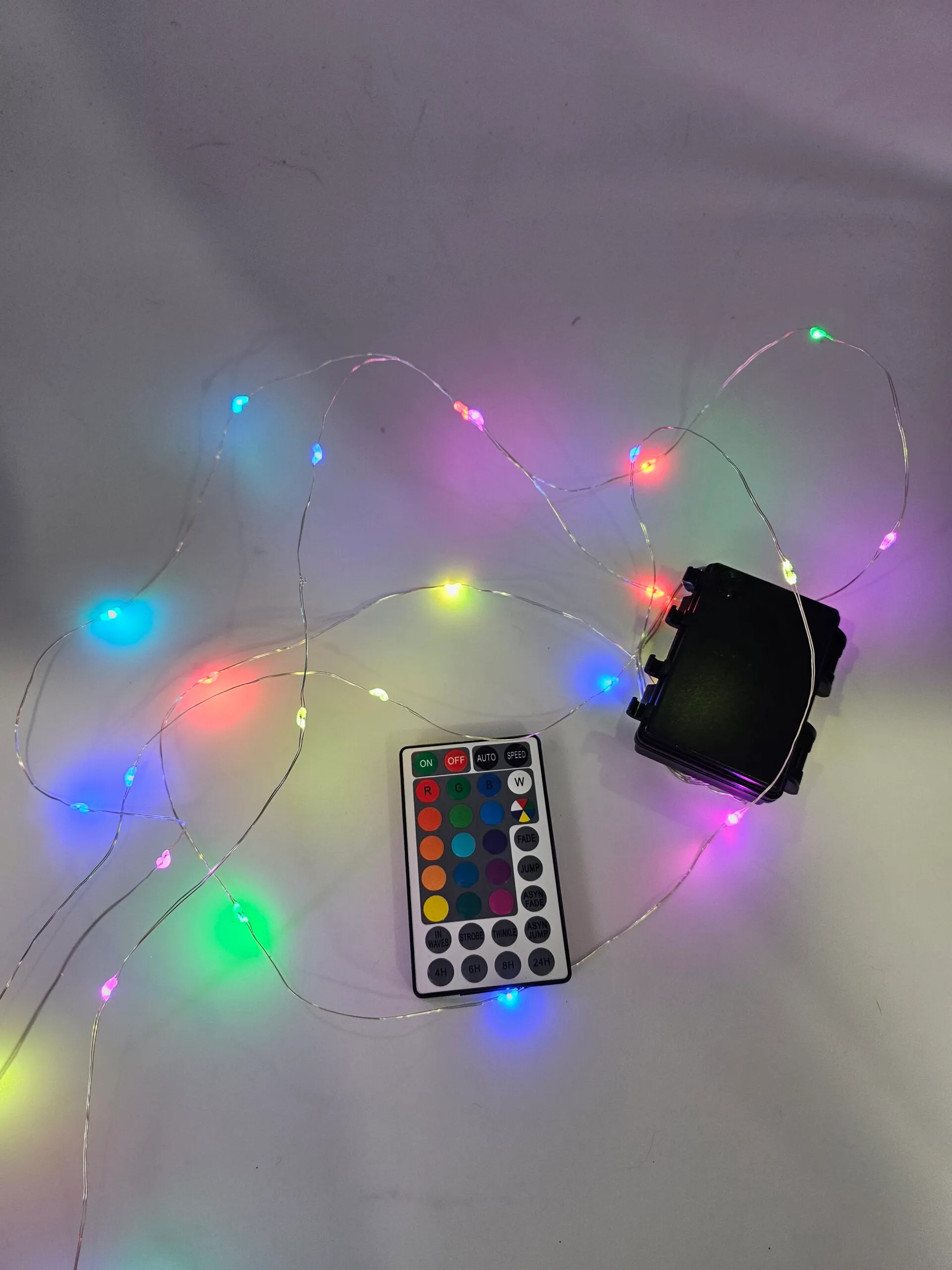Color Changing Lights with Remote (+$5)