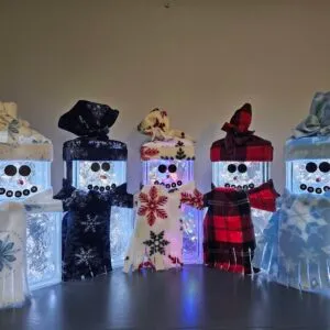 2 Tier Snowmen